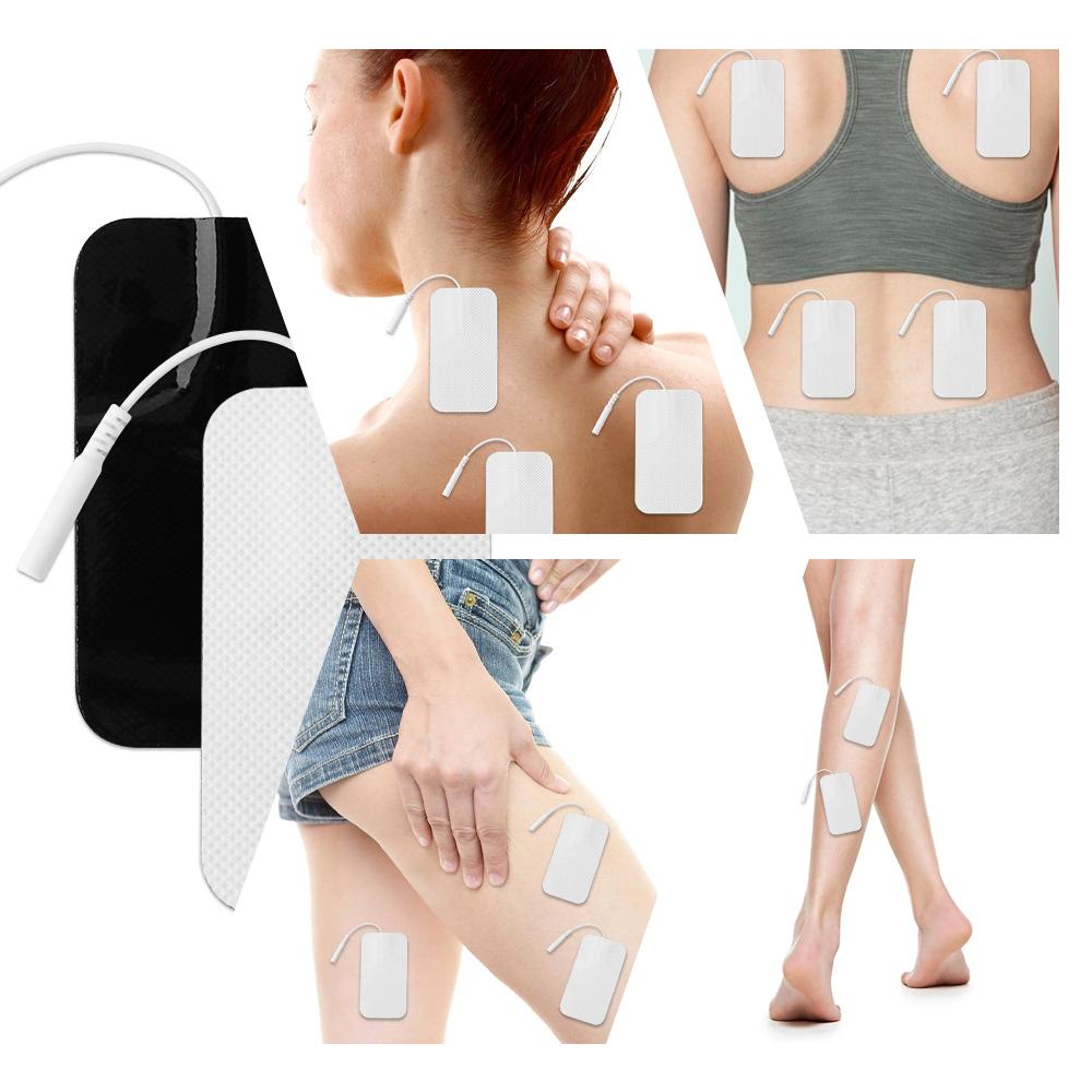 100/50/20/10pcs Muscle Stimulator Electrode Pads Non-woven Self Adhesive Gel Replacement Pads for Tens Digital Therapy Machine