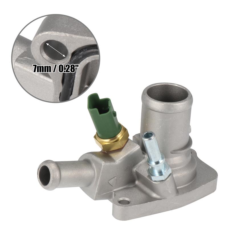 X Autohaux 55193669 55250824 5576 Thermostat Housing for Alfa Romeo for Fiat for Lancia