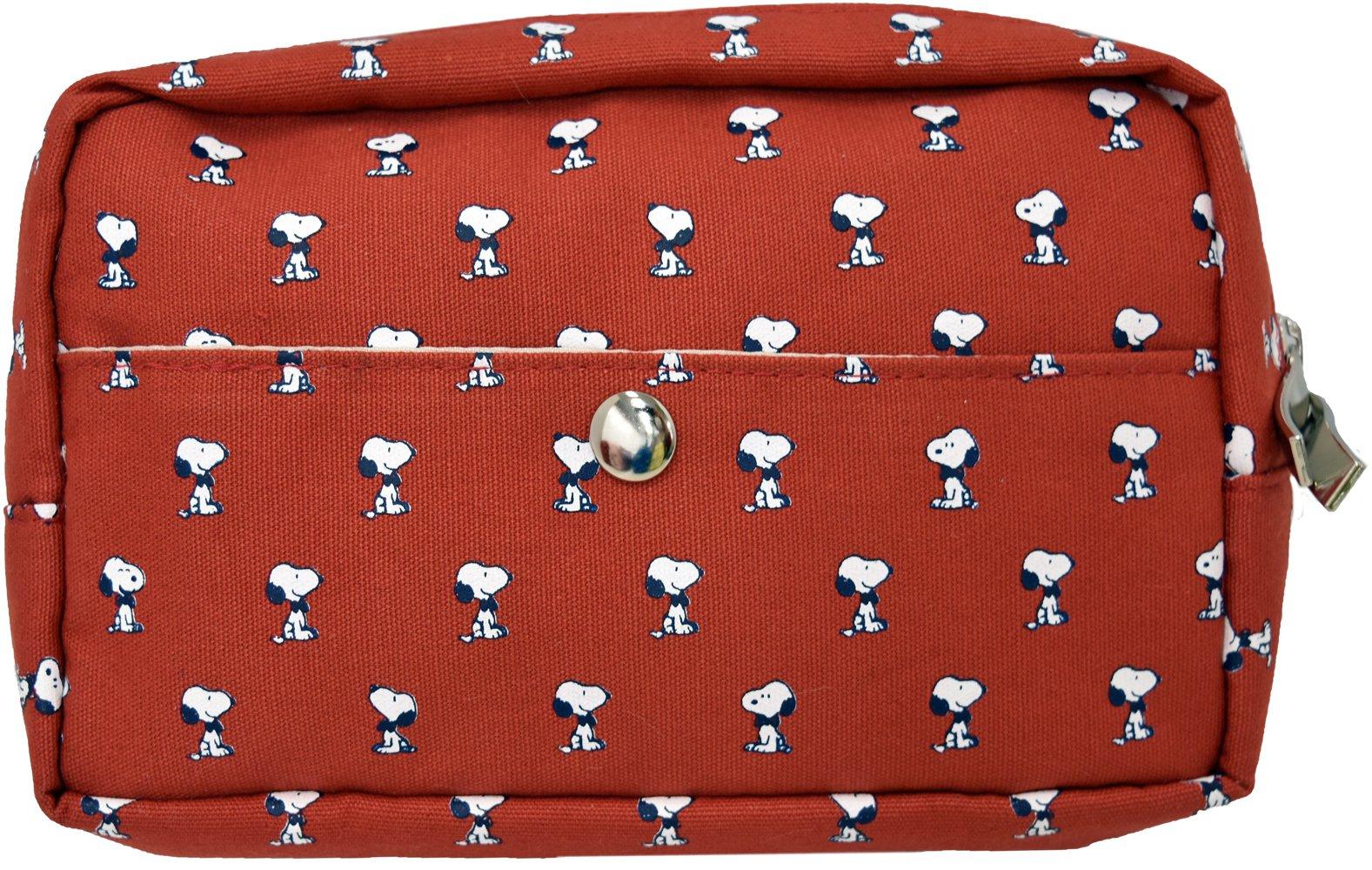 

Пенал-коробка Delfino Peanuts, Снупи, Красный, P-13127