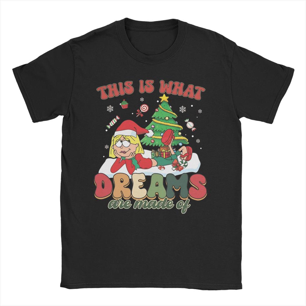 Lizzies Cartoon McGuires TShirts Unisex WoUnisex This Is What Dreams Are Made Of Funny Girl Casual Cotton Tee Shirt T Shirts Summer
