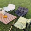 Portable Outdoor Cotton-Padded Folding Chair - Ideal for Art Students, Sketching, Camping, or Field Use