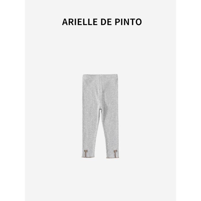 French Brand Arielle De Pinto's New Autumn Girls' Overalls, Fashionable Children's Leggings, Stylish Autumn Wear