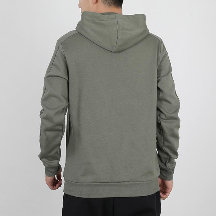 Adidas Essentials Comfort Hooded Sweatshirt Men Hoodies Army-Green GD5446