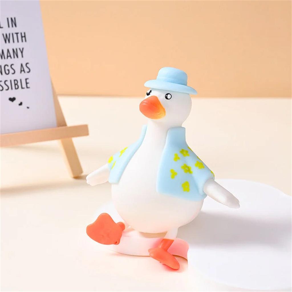 Stress Relief Toys Dress Up Ducks, Funny Stretchy Soft Ducks Squishied Toys, Squishied Toy, Squeezed Sensory Toys For Kids & Adults 2ml