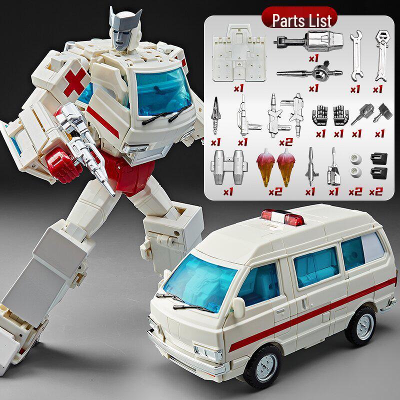 W8097 Oversized G1 MPP30 Transformable Ambulance Robot Toy