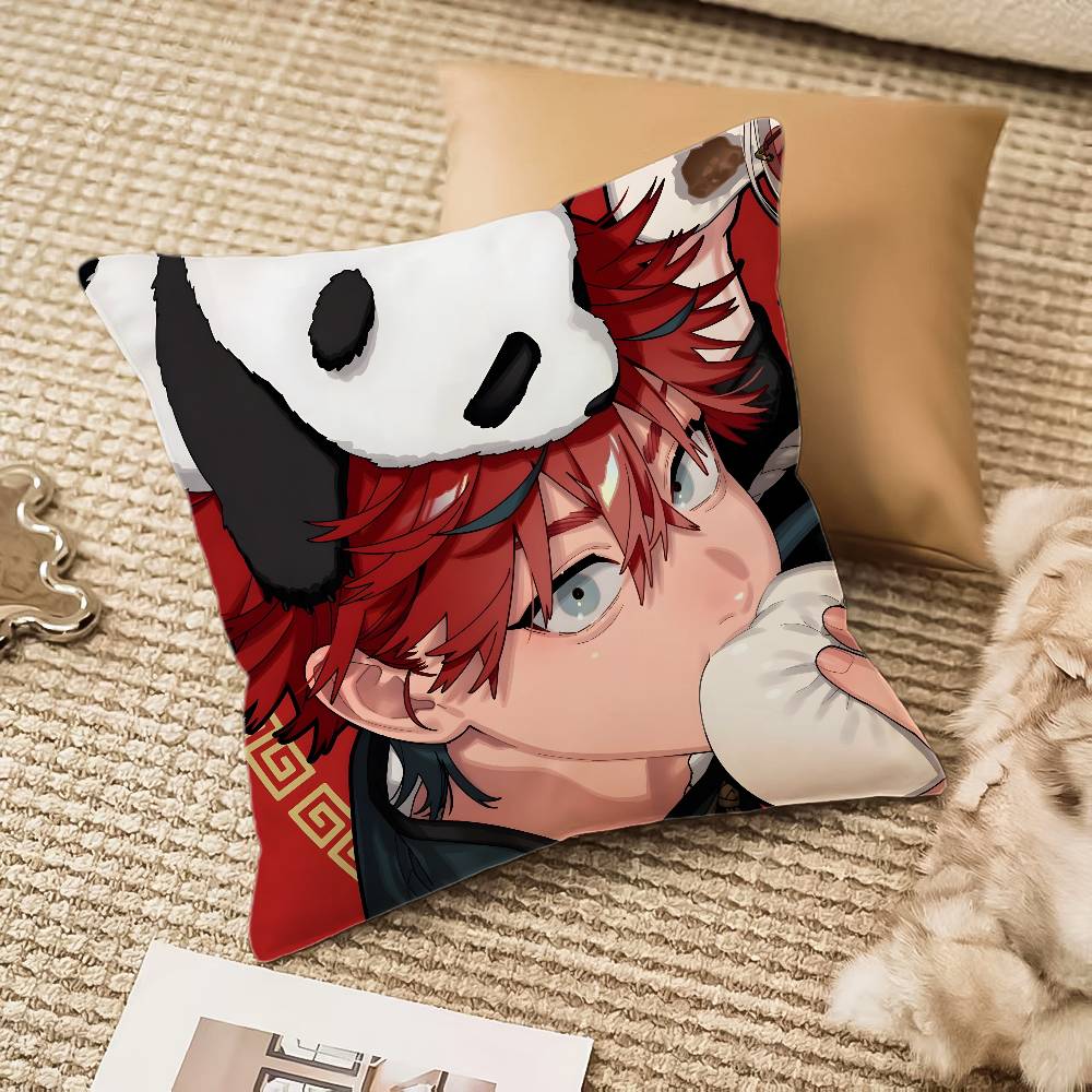 

Аниме G-GokurakugaiS Наволочка Защита от пылевых клещей Невидимая молния Диван-кровать 12x12Inch