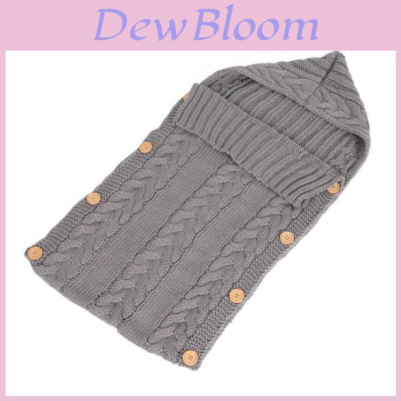 Luxurious Knit Crochet Swaddling Blankets For Baby Infants Soft And Comfortable