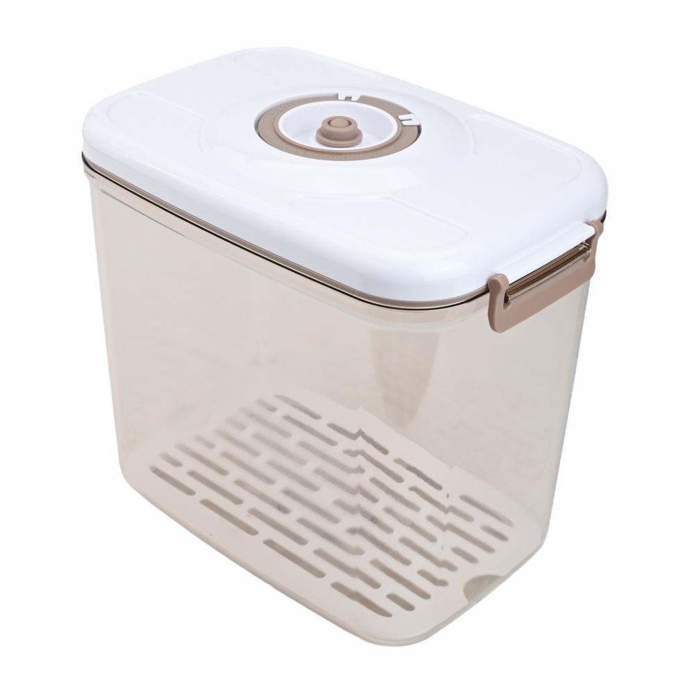 2.3L Food Storage Box ABS Long-lasting One-Handed Operation