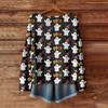 Women's Fashion Long Sleeve Helloween Print Sweater