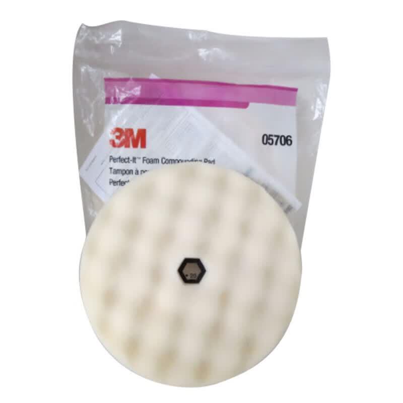 3M PN05706 8-дюймовая двусторонняя крупноабразивная полировальная губка