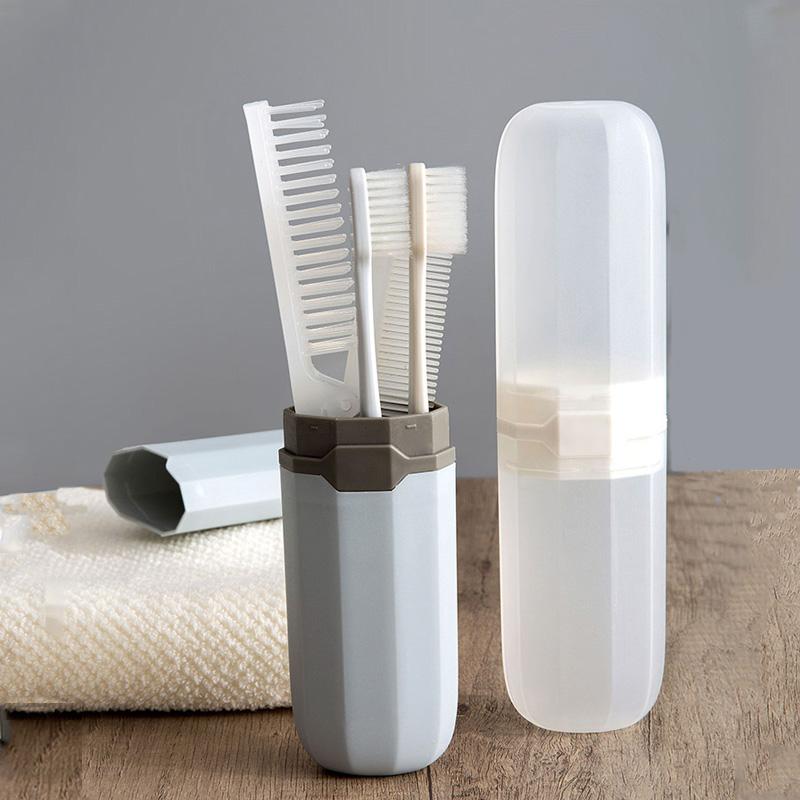 1PC Portable Toothbrush Case Travel Tooth Toothbrush Cover Hiking Camping Protect Storage Box Wash Cup Cosmetic Capsule Case