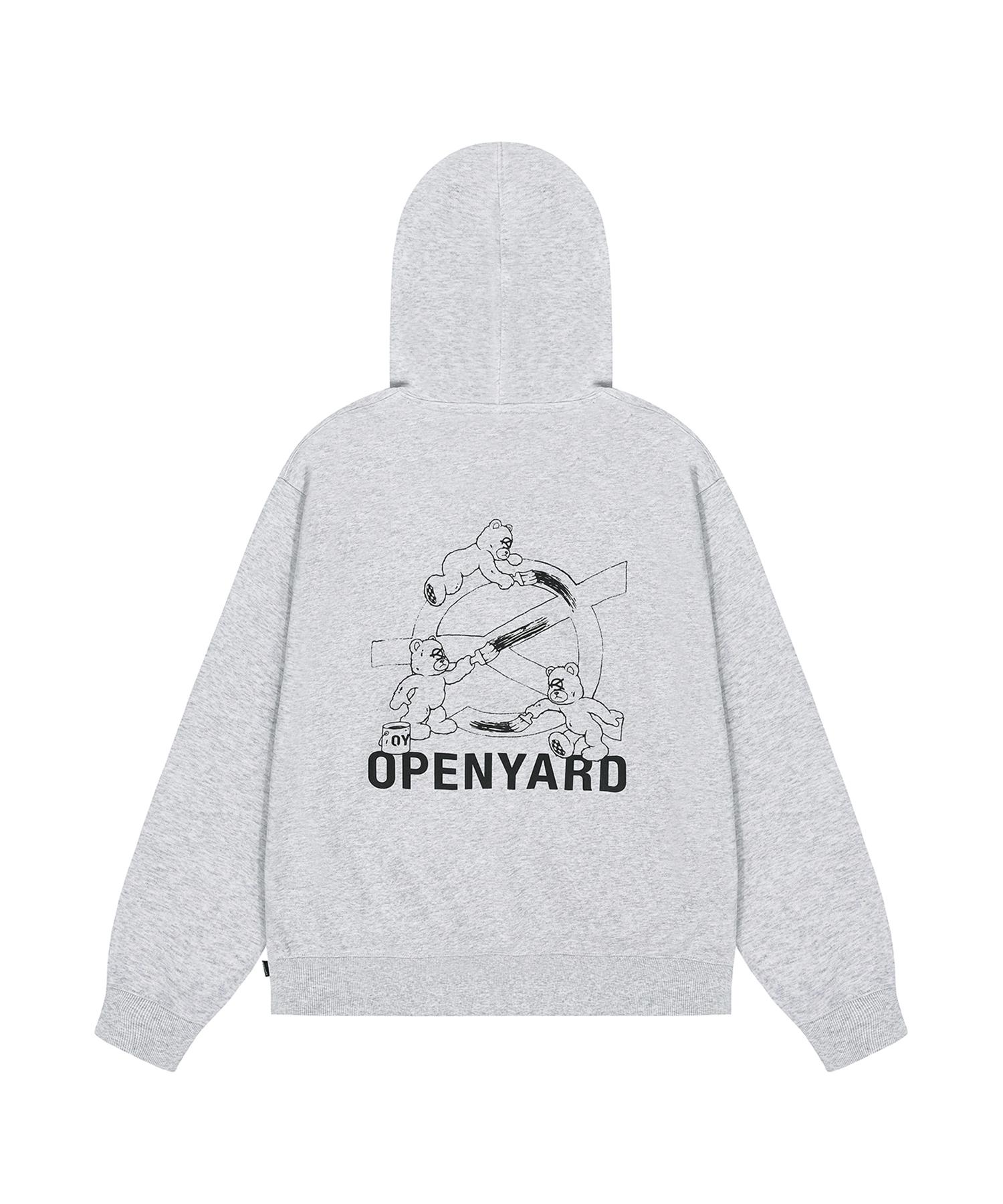 Oy Painting Odolly Hoodie - Mid Melange 1