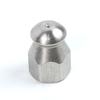 Sewer Cleaning Nozzle Drain Set Washer Female Nozzle Jet 1 Forward 3 Rear 1pcs Stainless Steel Cleaning New Useful