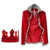 And Crown Set for King Costume Halloween Themed Celebrations