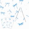 Disposable Table Cover Bow Birthday Theme Tablecloth Cute Table Clothes  Party Decorations