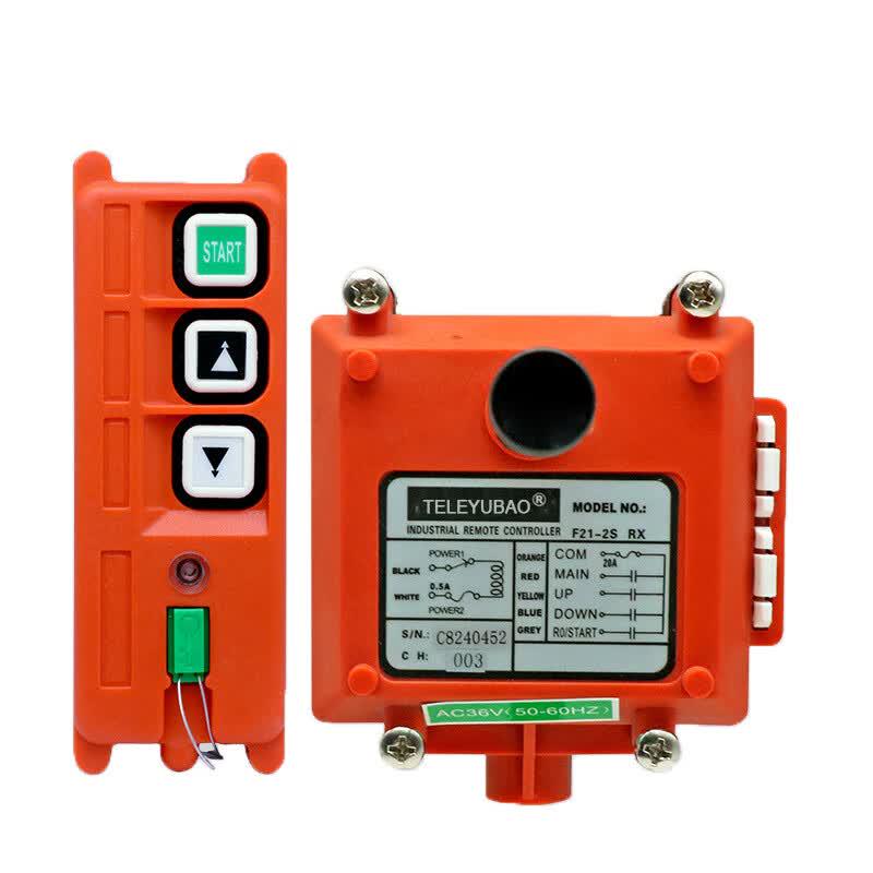 Kuangzhi F21-2S Industrial Remote Control Winch-Sandblasting Machine Remote Control