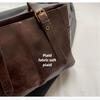 2025 Korean Trend Solid Color Shoulder Bags Women Designer Bag Large Capacity Tote Bag Elegant Female Handbags