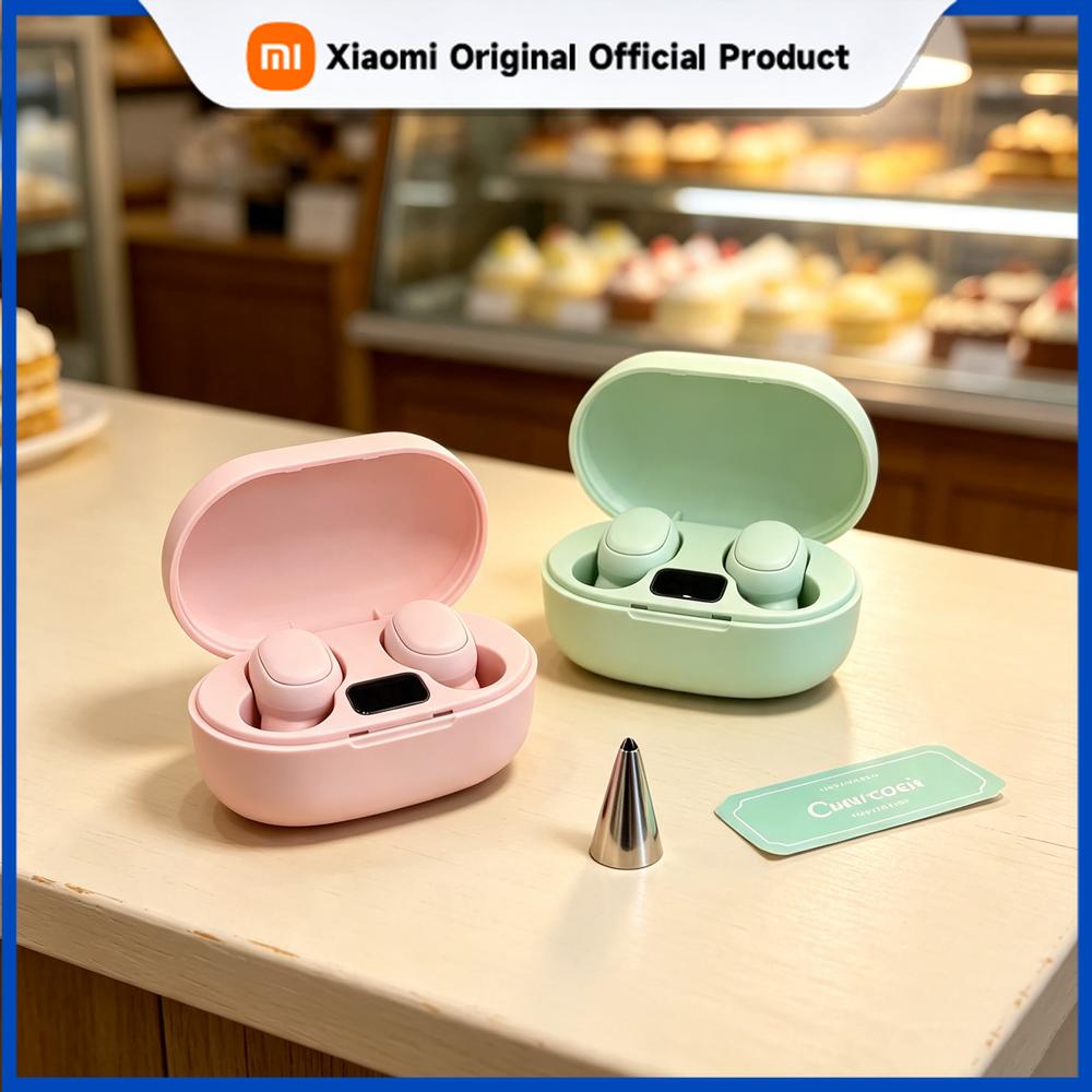 Xiaomi Wireless Earbuds Bluetooth Headphones Professional Bluetooth Headsets Support Wideband Audio for Natural-sounding Voice Calls