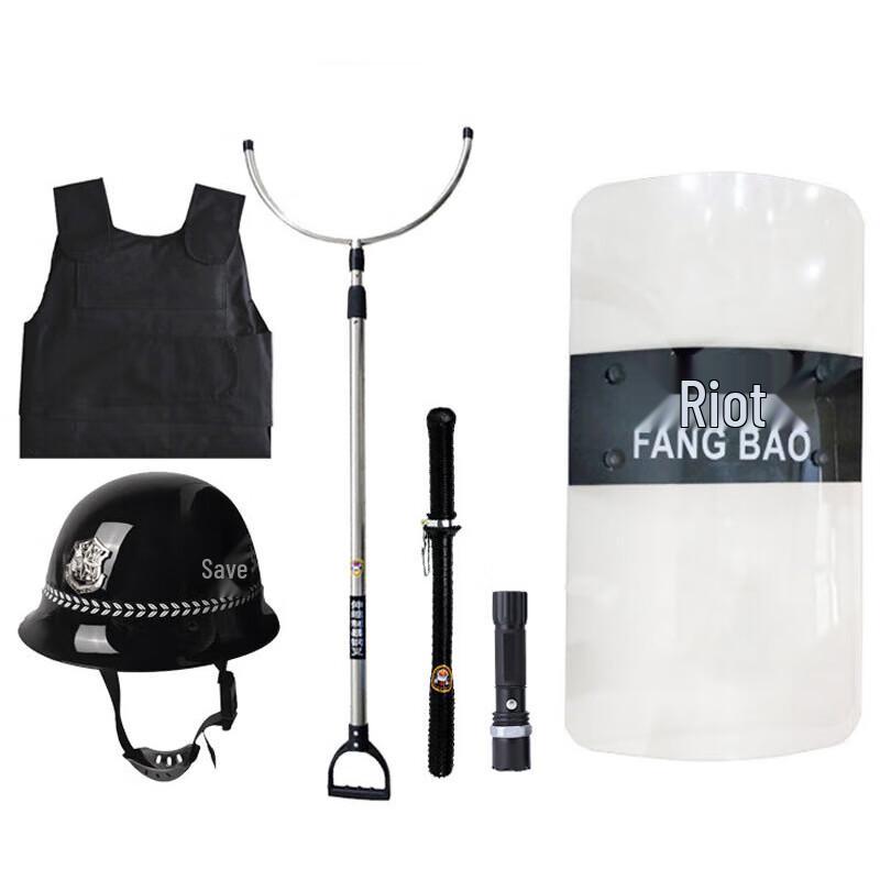Набор из 6 предметов для обеспечения безопасности и контроля массовых беспорядков Jingwu Rong