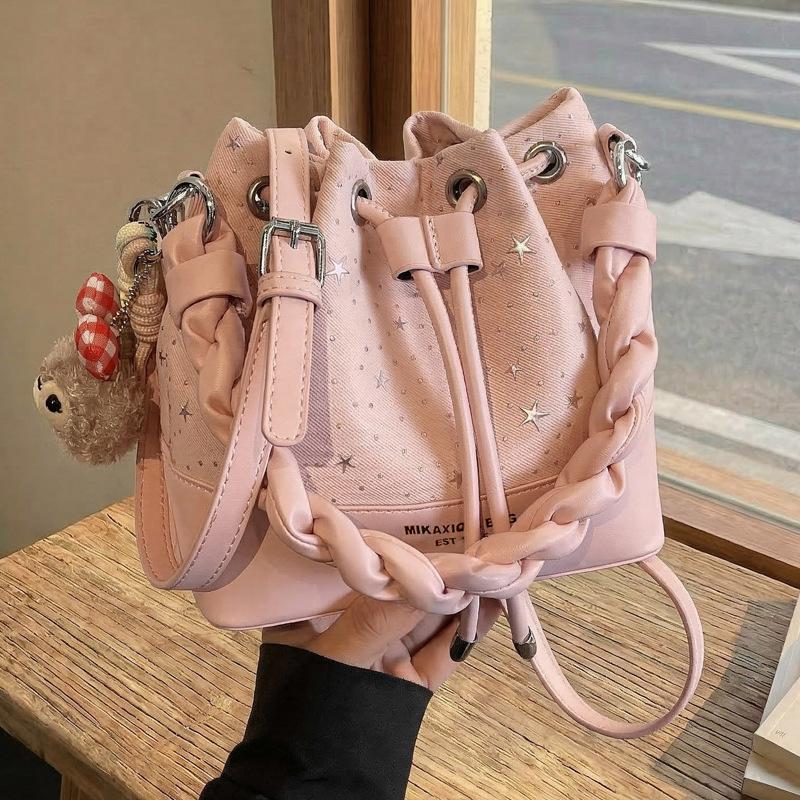Springtime: Stylish Single-shoulder Bag and Stylish Crossbody Bucket Bag