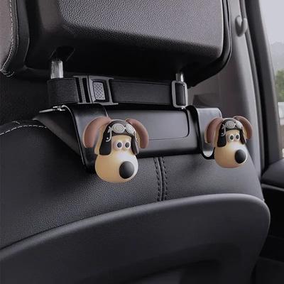 Hoofd Hond Autostoel Achterhaak Auto 3D Driedimensionaal Auto Achterbank Achterkant Decoratie Auto Decoratieve Accessoires Interieur Versieringen