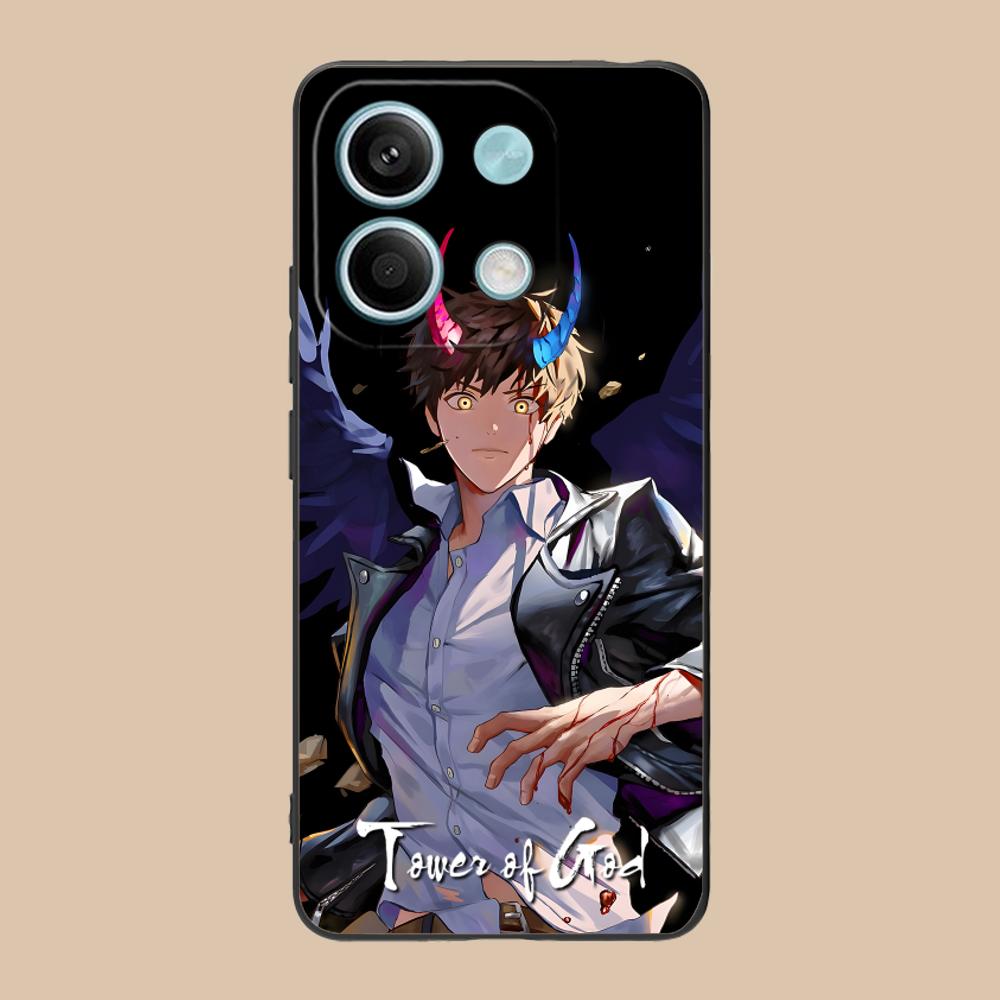 Anime Game Tower of God Phone Case for POCO M7 M6 M5 M4 M3 X7 X6 X5 X4 X3 Pro GT 5G Colorful Printing Cover Cover Pretty Luxury