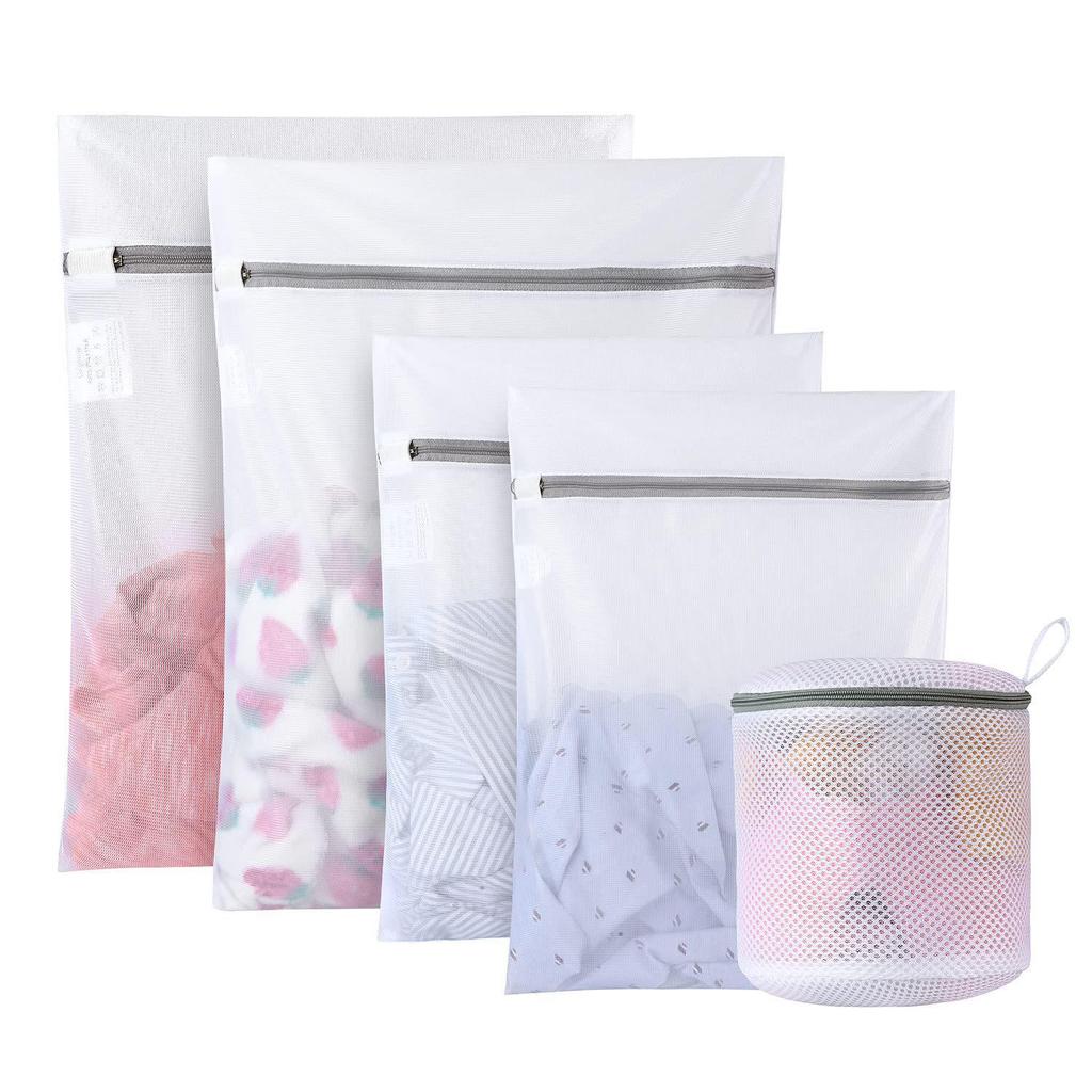 Premium Zipper Mesh Laundry Bag for Shirts, Bras, Socks, and Stockings