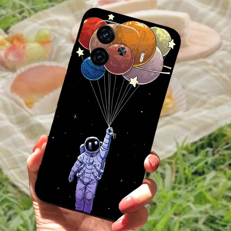 For VIVO iQOO Z9 Turbo 5G Case Luxury Fashion Beautiful Silicone Phone Back Cover For IQOO Z9 5G Cases Protective Shell Capas