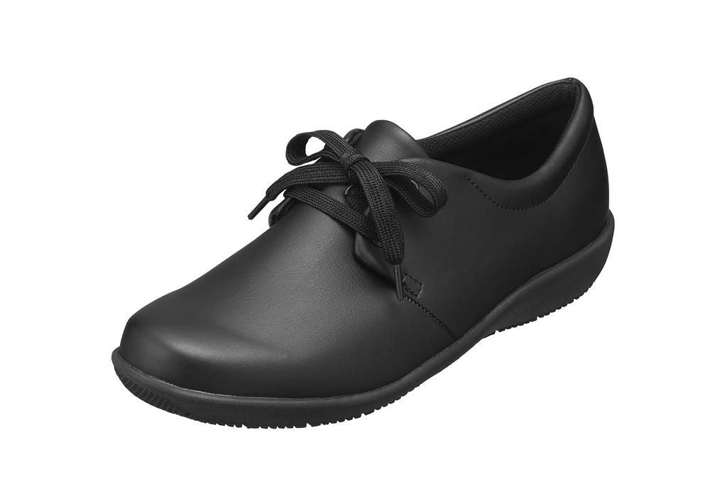 Pansy 4939 Rain Step Rain 3E Waterproof Size Smooth Black Shoes, Women's, Sneakers, 24.0cm,