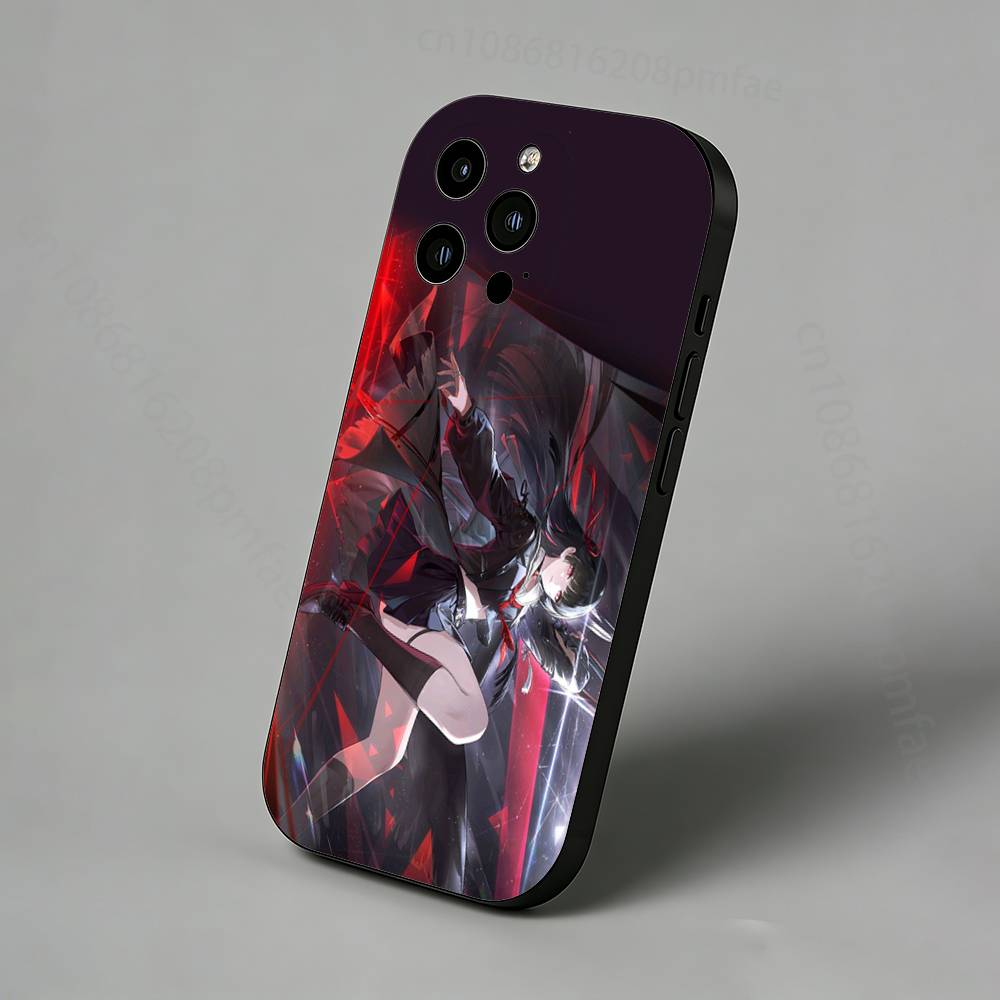 Game K-Kuchiba C-Chisa iPhone Case For 17,16,15,14,13,12,11 Pro,Max,Plus,X,XS,XR,SE,Mini Back Protector Cover