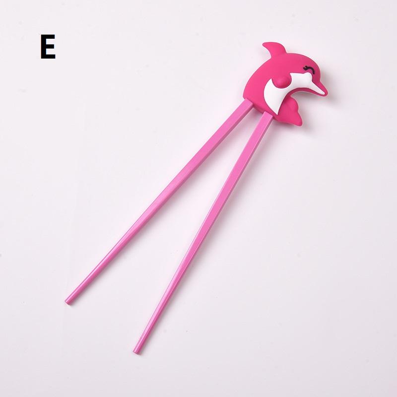 Горячая Распродажа Мультяшные Детские Практичные Силиконовые Палочки для Еды Милые Пружинящие Палочки для Обучения Малышей