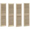 Cabinet Door with Door 4 Pcs Natural 140.5 X 2.1 X 39.5 Cm
