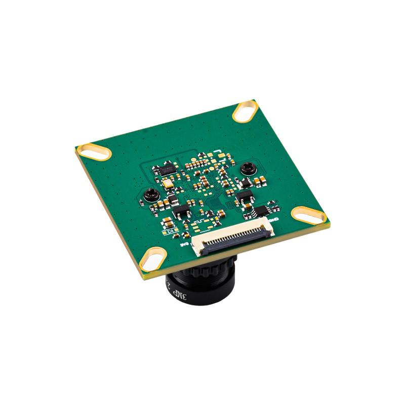 ISX031 3MP MIPI Camera Module, ISX031 Sensor, Built-in ISP, 123° Wide Angle, Fixed Focus