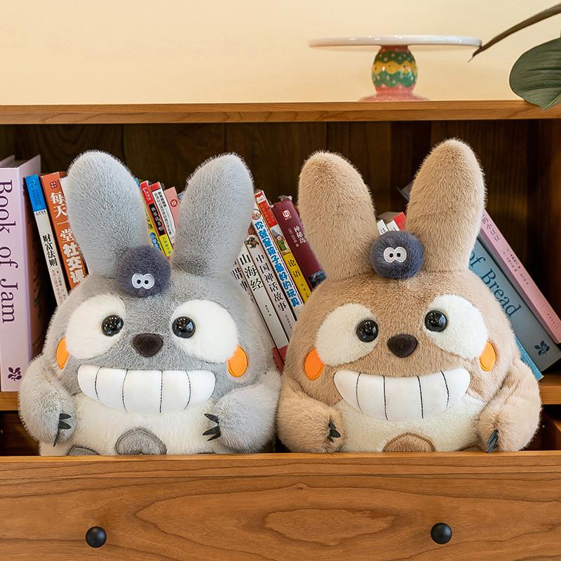 Adorable Totoro Plush Toy Soft Cushion Cute Stuffed Animal Doll For Kids Gift