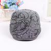 New Hat Ethnic Style Flower Fashion Beret Cap Men'S And Women'S Forward Hat