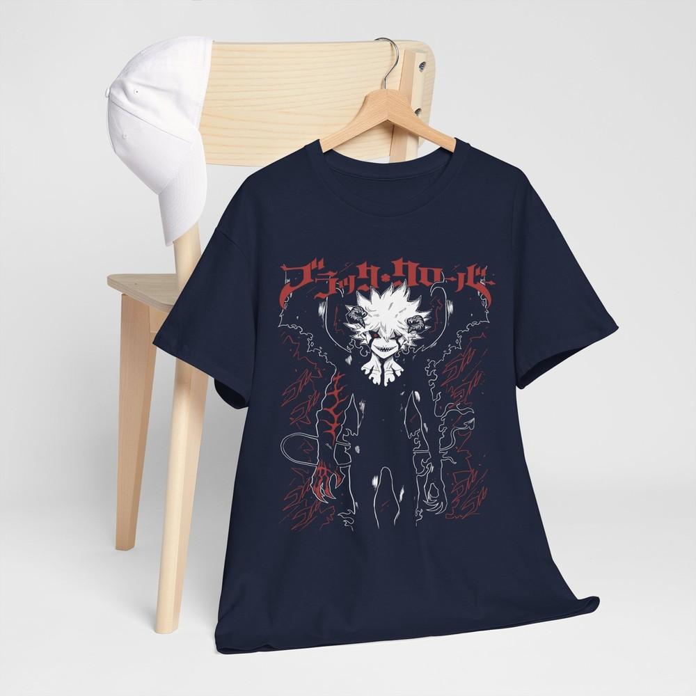 Asta Yuno Tshirt Black Clover Anime Unisexga Asta Girl Gifts Black Shirt All Size M