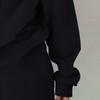 Women 2 Piece Outfits Stand Collar Half Zip Sweatshirts Wide Leg Sweatpant Tracksuit Oversized Sweatsuit Lounge Set
