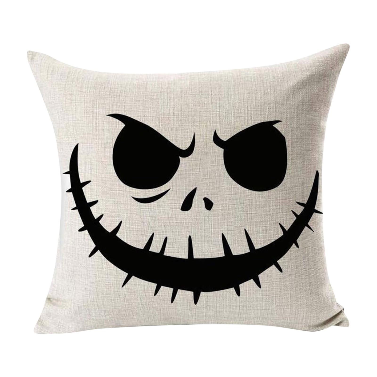 

Хэллоуин Принт Наволочка Квадратная Наволочка Диванная Наволочка Без Наполнителя Удобная Наволочка One Size