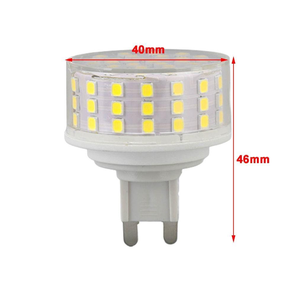 Plastic G9 Light Bulb Cool White LED Lamp New Clear Cover  Home Lighting