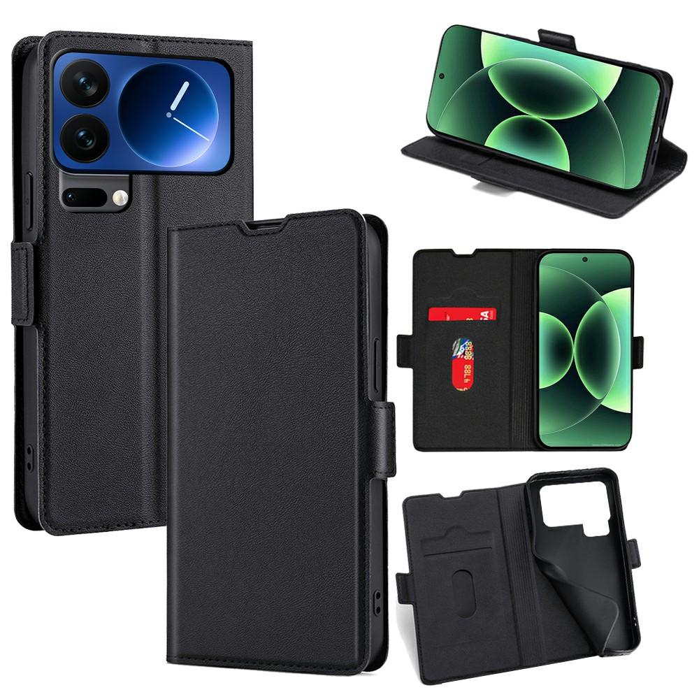For Xiaomi 17 Pro Case Card Holder PU Leather Phone Cover