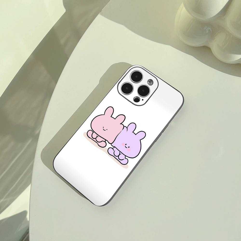C-A-Cartoon -a-Asamimichan Phone Case For iPhone 17,16,15,14,13,12,11 Pro Max,16Plus Lightweight and practical Soft Black Cover iPhone13