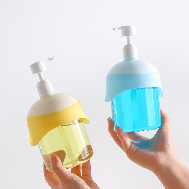 480Ml Empty Pump Dispenser Bottles Portable Large Capacity Hand Soap Dispenser Wide Mouth Pump Bottle Dispenser
