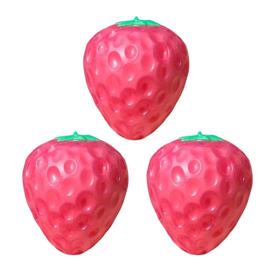 1/2/3/4/5Pcs Simulation Mango Stress Relief Toy Color Changing Strawberry Squeeze Toy Slow Rising Stretchy Decompression Fruit Shape Sensory Fidget