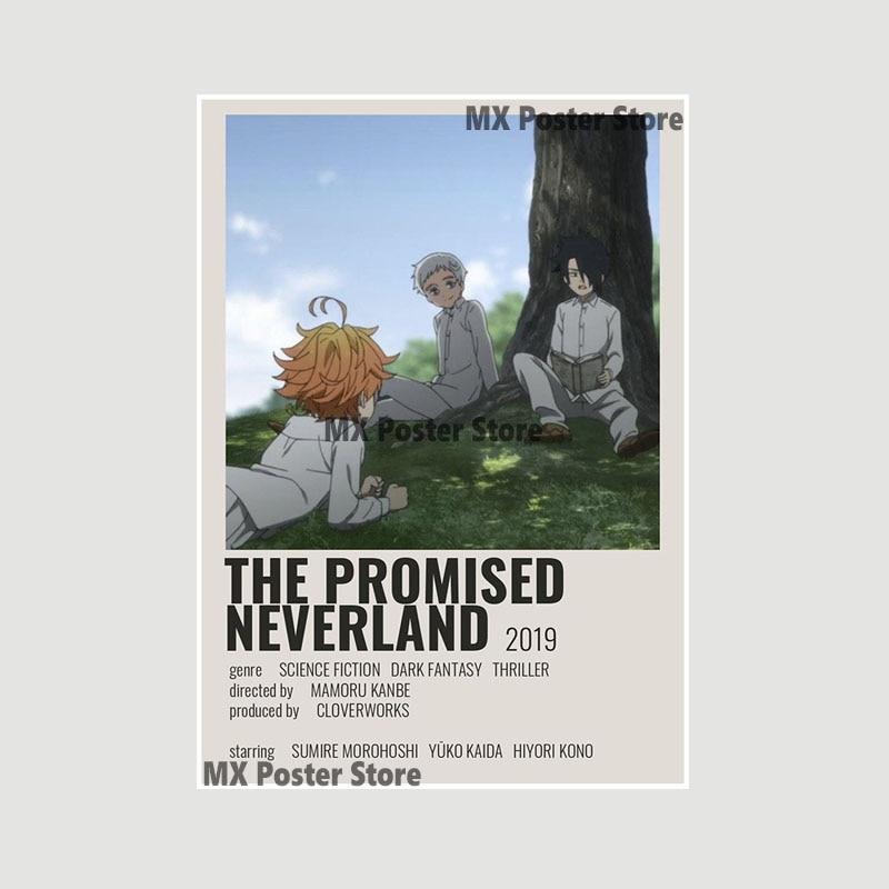 Demon Slayer White Paper Poster Classic Japan Anime Series Art Cartoon Painting Sticker for Home Bar Art Wall Decorative Mural