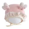 Baby Girl Bow Hat with Ear Protection for All Seasons - Newborn To Infant