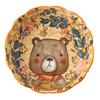 Direct Supply Underglaze Cartoon Ceramic Bowl Dessert Fruit Salad Bowl Microwave Oven Baked Rice Bowl Pet Bowl Household
