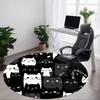 1PC Cat Pattern Chair Carpet for Office, Indoor Non-Slip Washable Carpet, Soft Comfortable Mat For Office Room Yy250930298