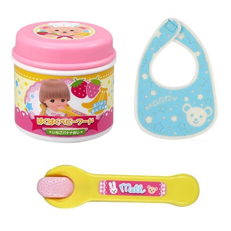 Hot Food Feeding Toy Pudding Feeding Toy Pretend Play Food Set Desktop Ornaments Doll House Toys For Kids Girls Doll Accessories