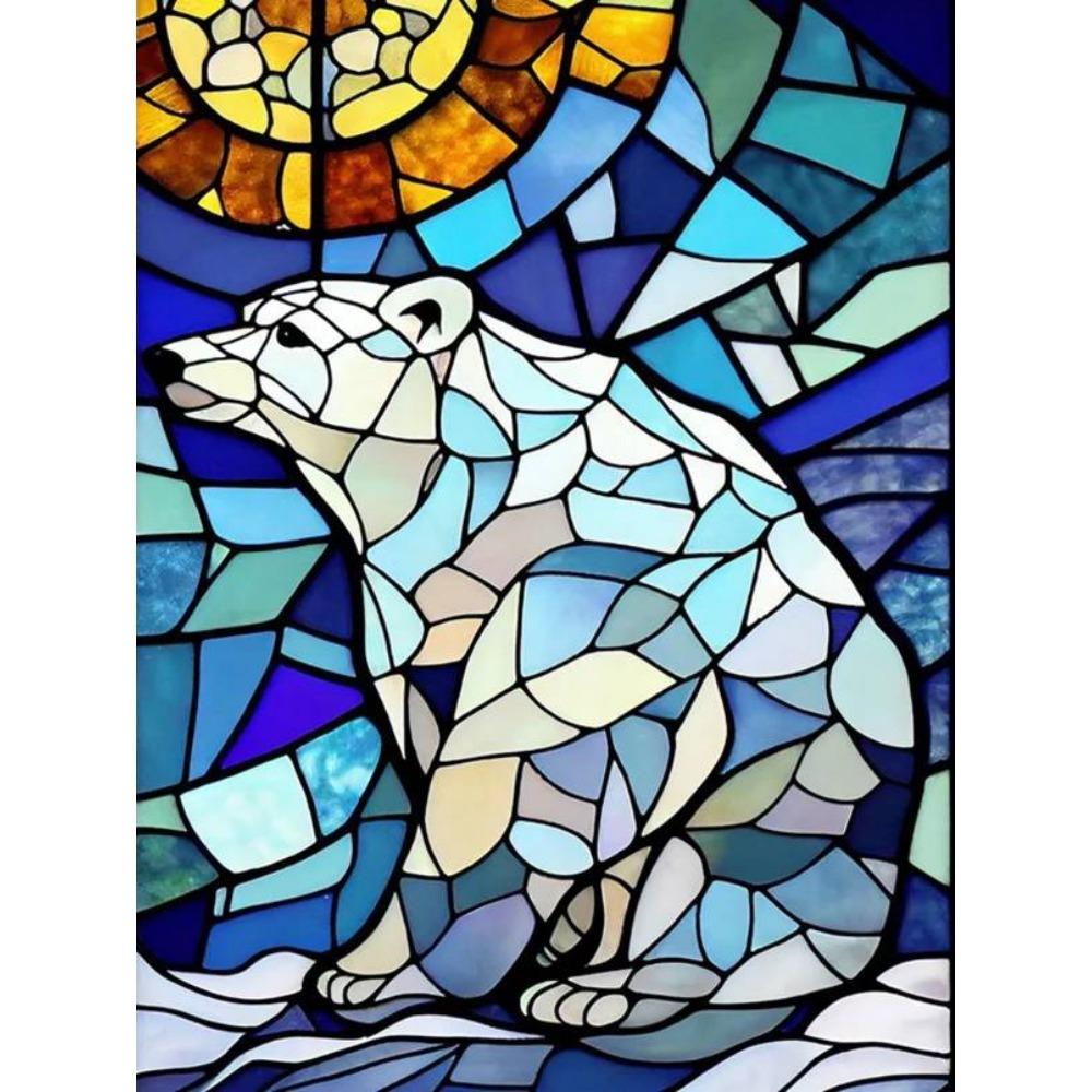 DIY Full Round Diamond Painting Cross Stitch 3D Cute Animal Home Decorative Art Scene Painting Diamond Painting 5d Diamond Art Painting