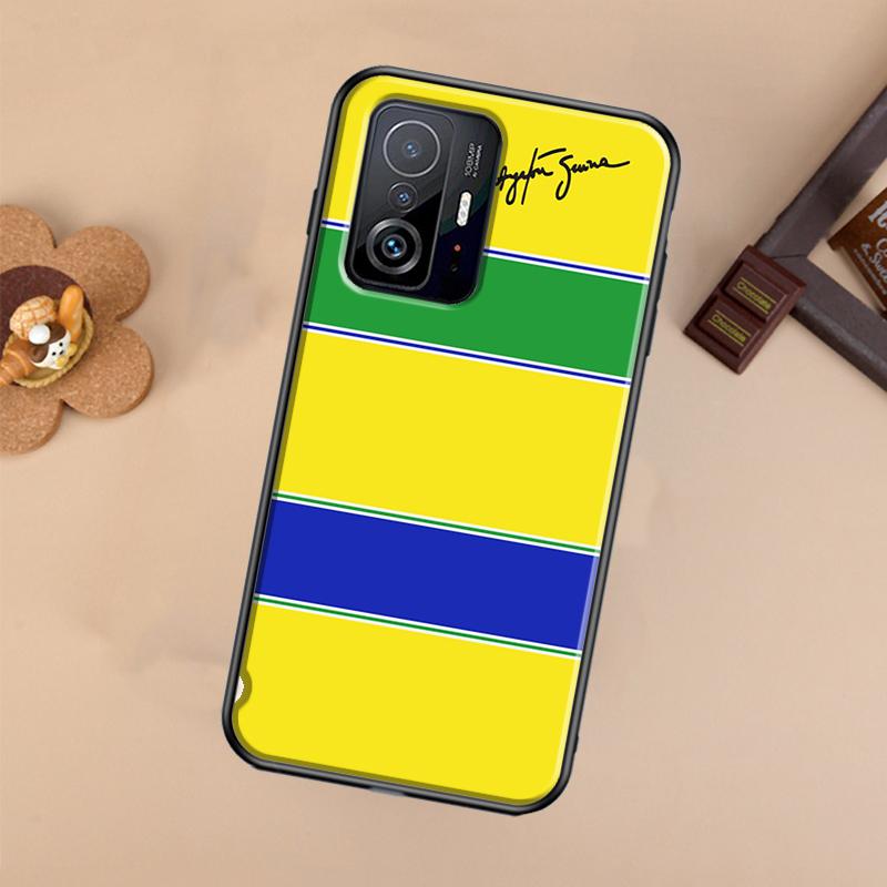 Ayrton Senna F1 Case For Xiaomi POCO X7 X6 Pro X3 X5 M6 F3 F5 F6 Pro 11T 12T 13T 14T Pro 13 14 Ultra Cover